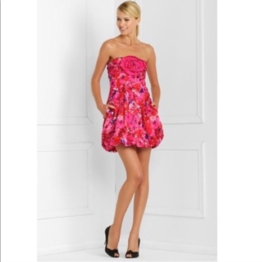 BCBGMAXAZRIA Begonia Combo Dress NWT